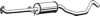 OPEL 852155 Middle Silencer
